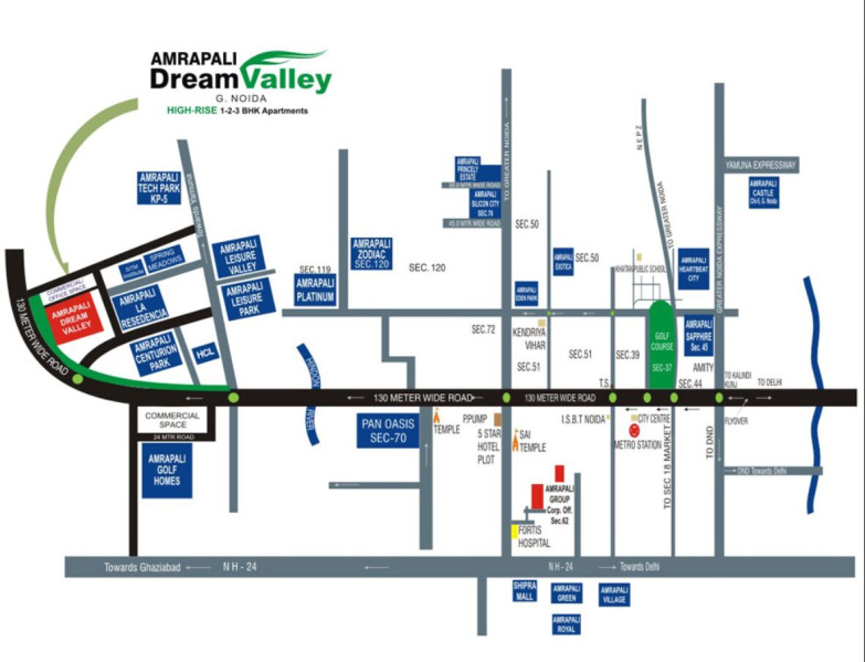 1 BHK Apartment 584 Sq.ft. for Sale in Techzone 4, Greater Noida