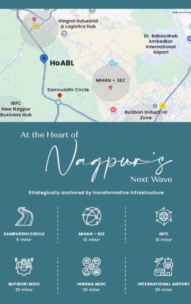  1500 Sq.ft. Residential Plot for Sale in Samruddhi Nagpur, 