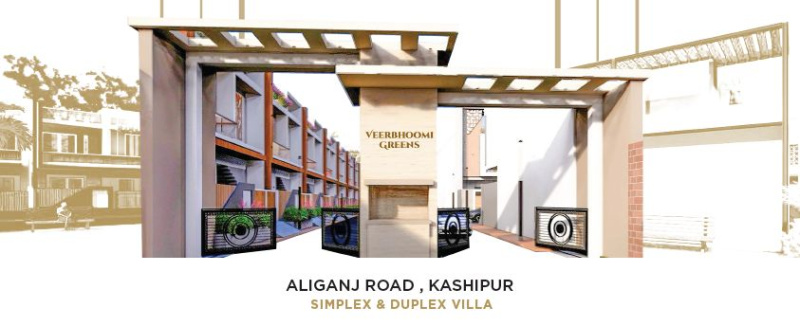 2 BHK Villa 1080 Sq.ft. for Sale in Udham Singh Nagar, Kashipur