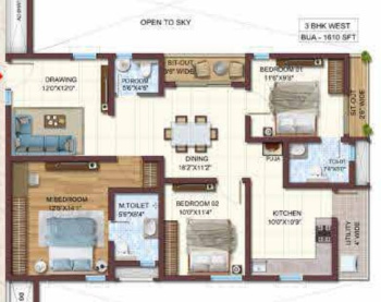 2 BHK Flat for Sale in Narsingi, Hyderabad