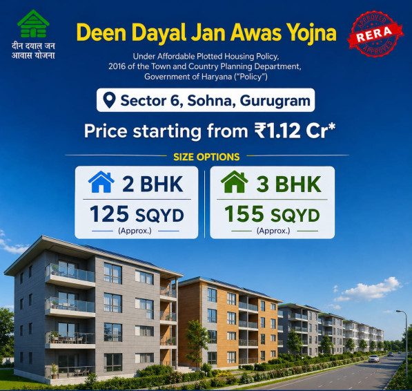 2 BHK 125 Sq. Yards Apartment for Sale in Sector 6 Gurgaon