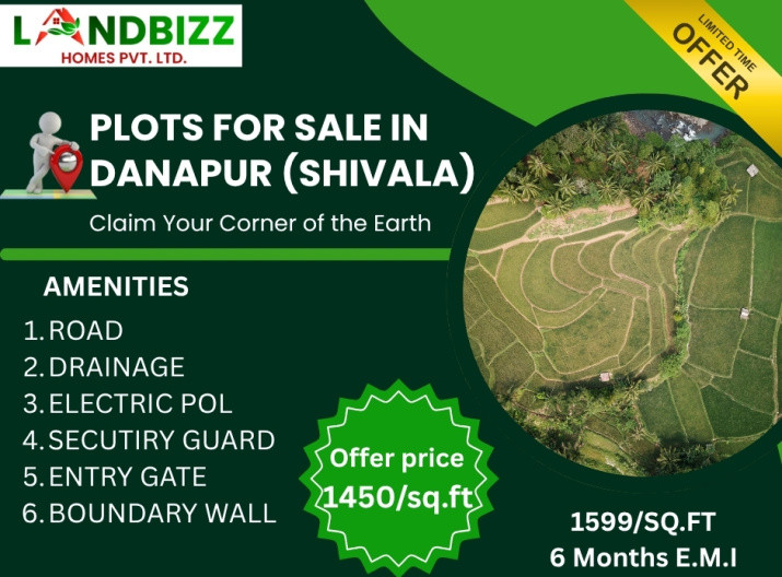  Residential Plot 1200 Sq.ft. for Sale in Danapur, Patna