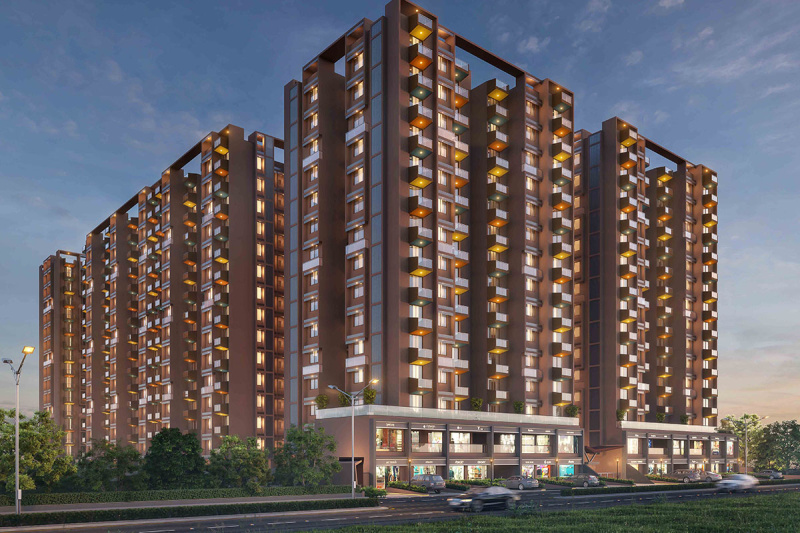 2 BHK Apartment 1000 Sq.ft. for Rent in Sargaasan, Gandhinagar