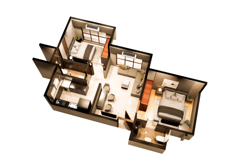 1 BHK Apartment 385 Sq.ft. for Sale in Malad West, Mumbai