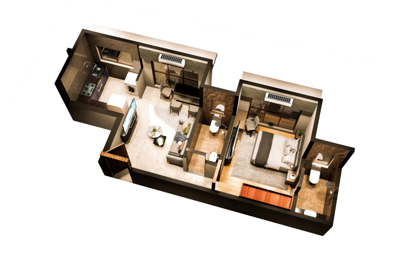 1 BHK Apartment 385 Sq.ft. for Sale in Malad West, Mumbai