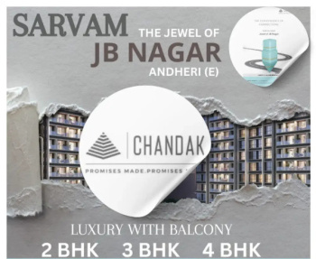 2 BHK Flat for Sale in JB Nagar, Andheri East, Mumbai