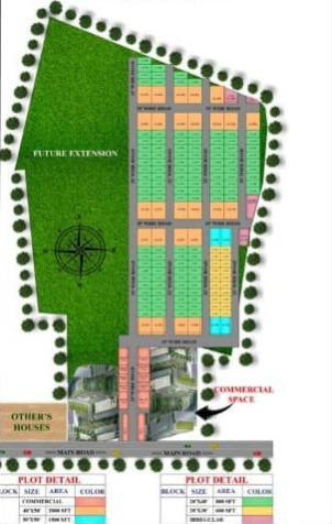  Residential Plot 800 Sq.ft. for Sale in Mohanlalganj, Lucknow