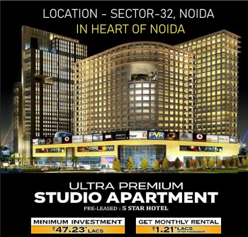 1 BHK Studio Apartment for Sale in Sector 32 Greater Noida