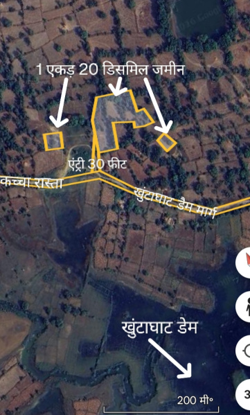  1 Acre Agricultural/Farm Land for Sale in Ratanpur Road, Bilaspur