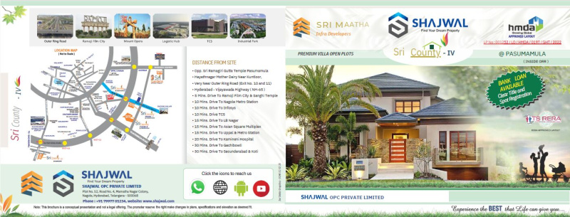  200 Sq. Yards Residential Plot for Sale in Pasumamla, Hyderabad