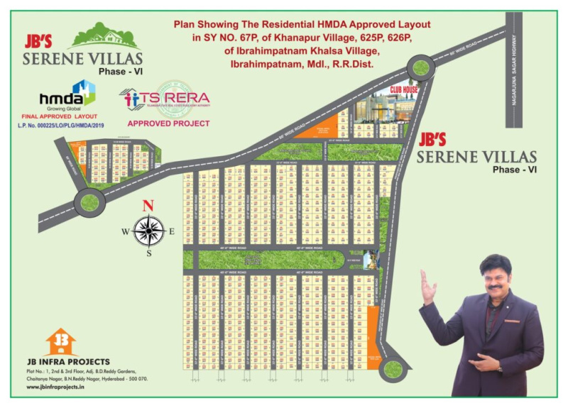 200 Sq. Yards Residential Plot for Sale in Ibrahimpatnam, Hyderabad