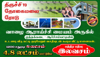  Residential Plot for Sale in Aarchampatti, Tiruchirappalli