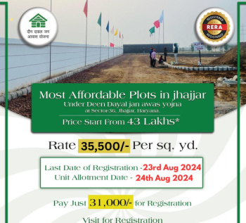  Residential Plot for Sale in Chhuchhakwas, Jhajjar