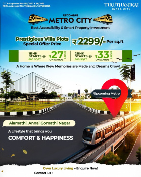 1 BHK House for Sale in Alamathi, Thiruvallur