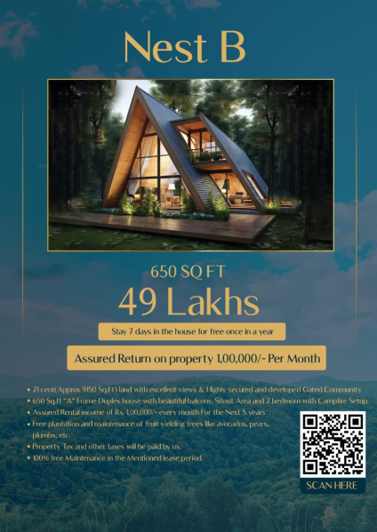  Residential Plot 21 Cent for Sale in Pethuparai, Kodaikanal