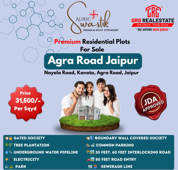  Residential Plot 111 Sq. Yards for Sale in Kanota, Jaipur