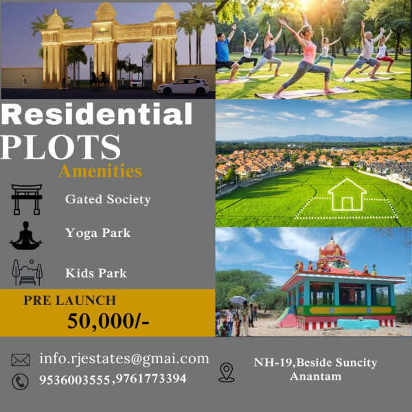  Residential Plot 100 Sq. Yards for Sale in NH 2, Vrindavan