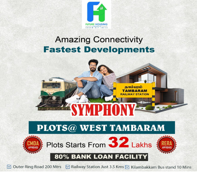  Residential Plot 1093 Sq.ft. for Sale in West Tambaram, Chennai