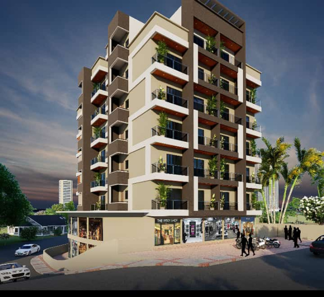 3 BHK Apartment 1200 Sq.ft. for Sale in Dabha, Nagpur