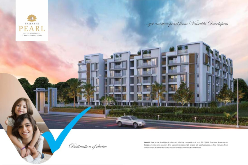 3 BHK Apartment 1757 Sq.ft. for Sale in Midhilapuri Vuda Colony, Visakhapatnam