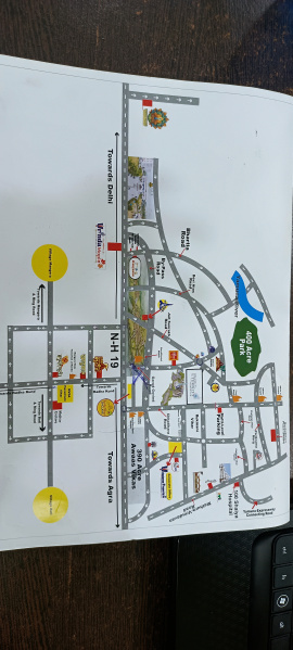  Residential Plot 100 Sq. Yards for Sale in Rukmani Vihar Colony, Vrindavan