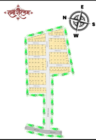  Residential Plot 100 Sq. Yards for Sale in Chhatikara Road, Vrindavan