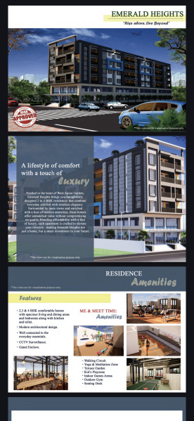 2 BHK Apartment 1071 Sq.ft. for Sale in Apcar Garden West, Asansol