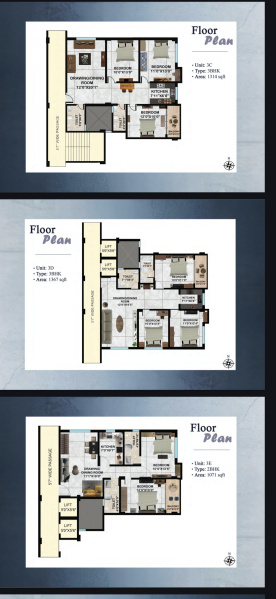 2 BHK Apartment 1071 Sq.ft. for Sale in Apcar Garden West, Asansol