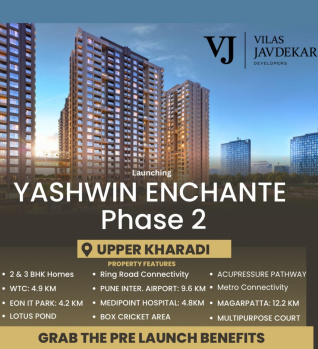 2 BHK Flat for Sale in Kharadi, Pune