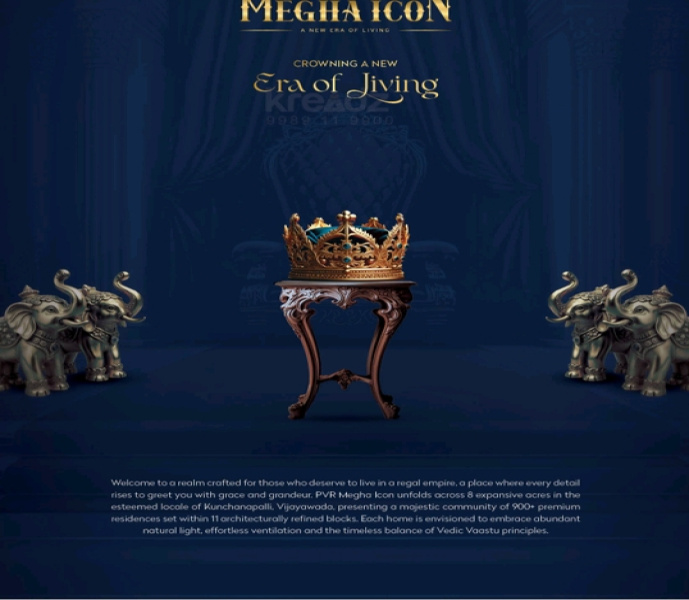 3 BHK 1672 Sq.ft. Apartment for Sale in Kunchanapalli, Guntur