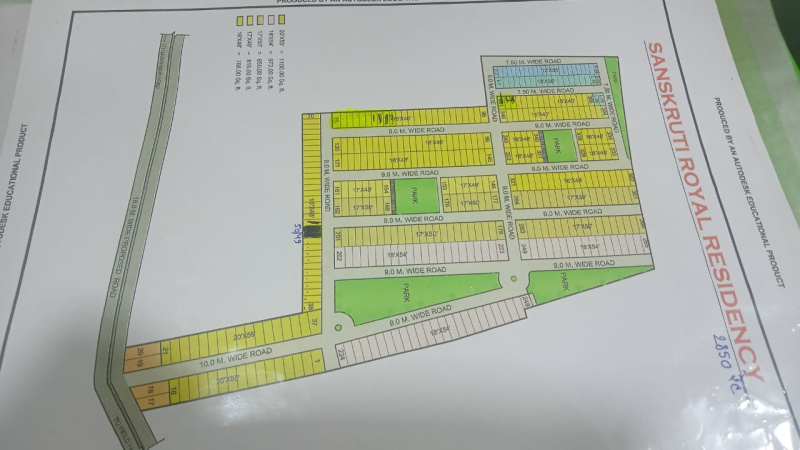  Residential Plot 768 Sq.ft. for Sale in Vijay Nagar, Indore