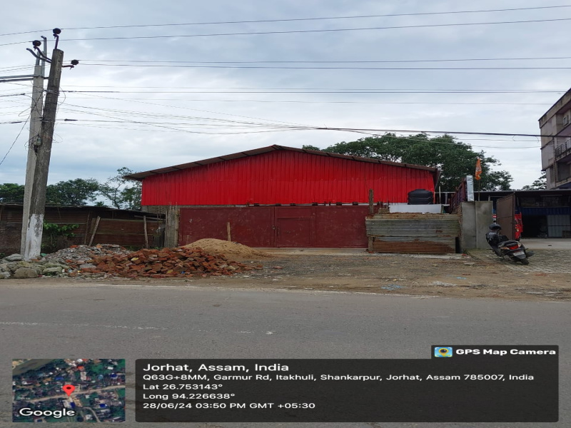  Warehouse 5760 Sq.ft. for Rent in Garmur, Jorhat