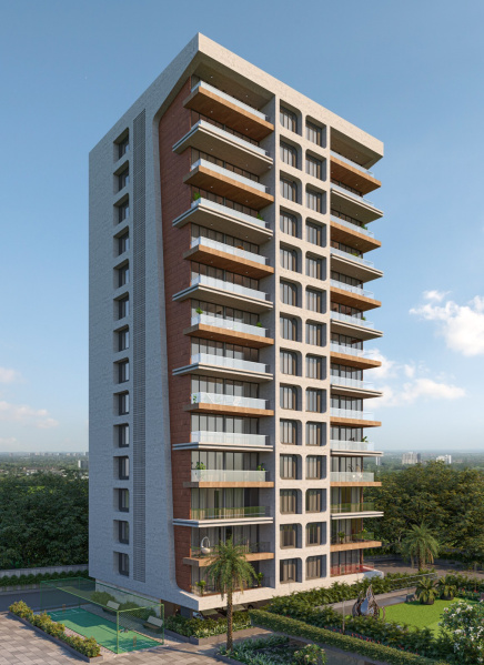 4 BHK Apartment 2962 Sq.ft. for Sale in Vesu, Surat