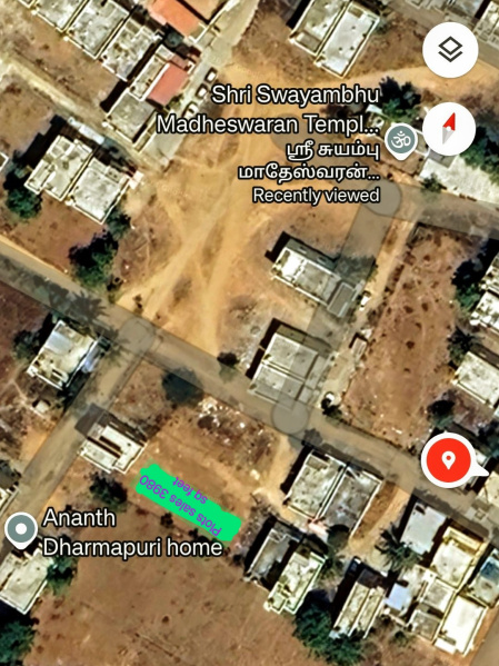  Residential Plot 3980 Sq.ft. for Sale in Virupakshipuram, Dharmapuri