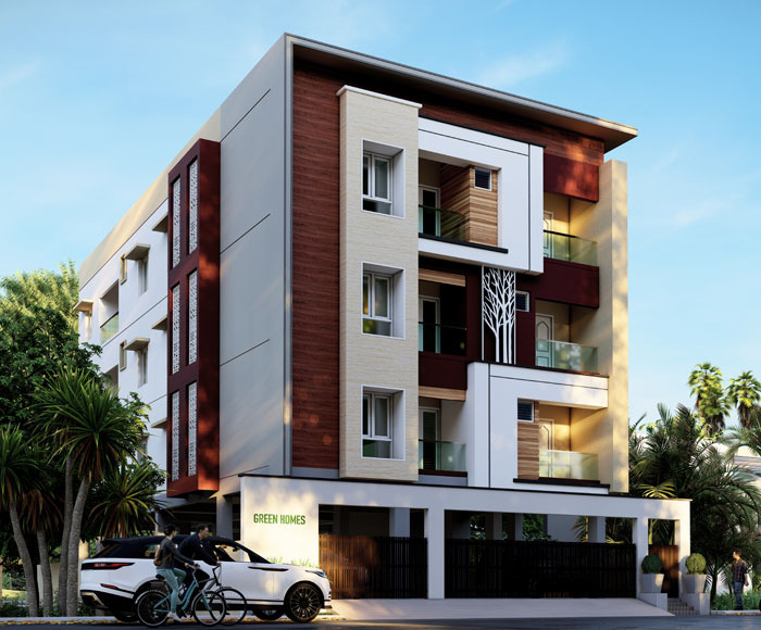 3 BHK Apartment 1500 Sq.ft. for Sale in Muggappair, Chennai