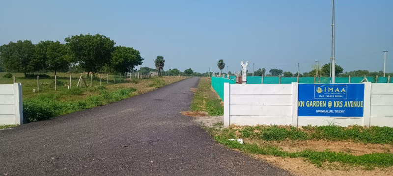  Residential Plot 1200 Sq.ft. for Sale in Irungalur, Tiruchirappalli