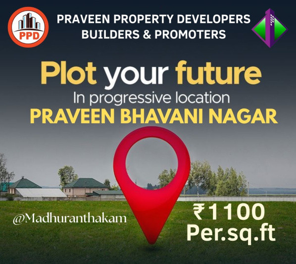  Residential Plot 727 Sq.ft. for Sale in Gst Road, Chennai
