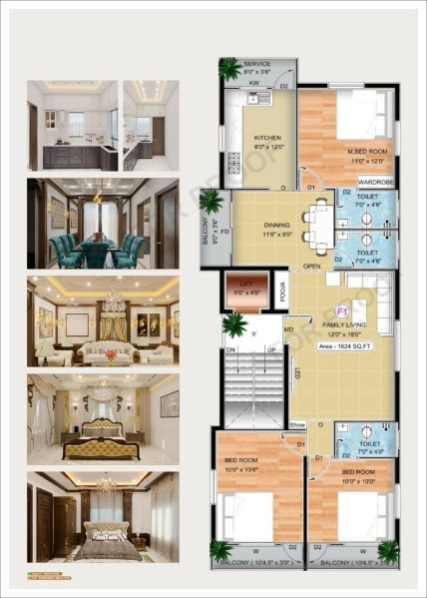 3 BHK Apartment 1624 Sq.ft. for Sale in Pallikaranai, Chennai