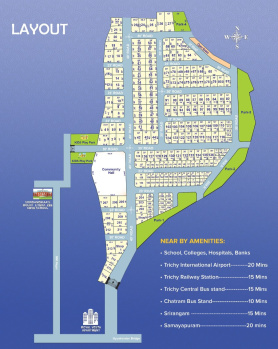  Residential Plot for Sale in Srinivasa Nagar, Tiruchirappalli