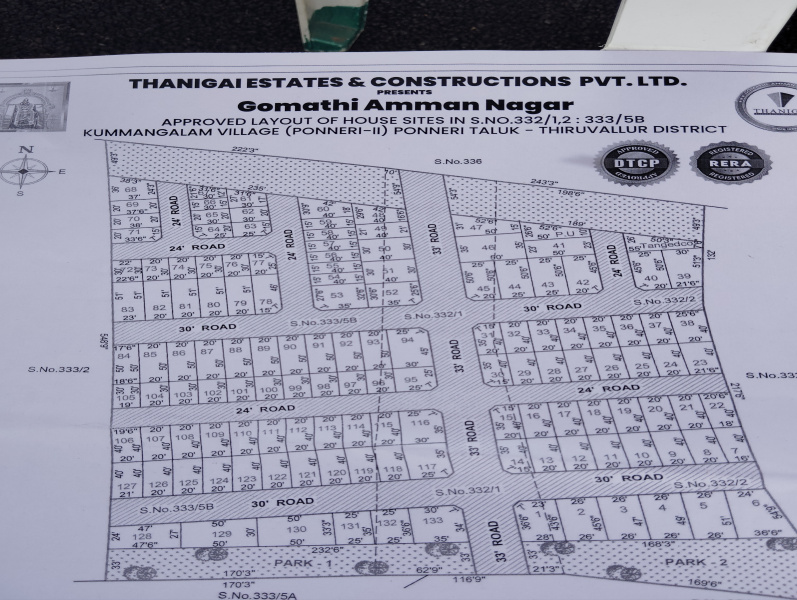  Residential Plot 700 Sq.ft. for Sale in Avadi, Chennai
