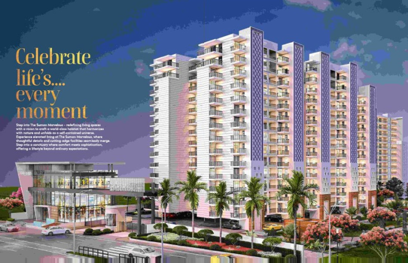 3 BHK 1822 Sq.ft. Apartment for Sale in VIP Road, Zirakpur