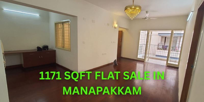 2 BHK Apartment 1171 Sq.ft. for Sale in Manapakkam, Chennai