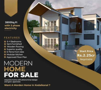  Guest House for Sale in Kodaikanal, Dindigul