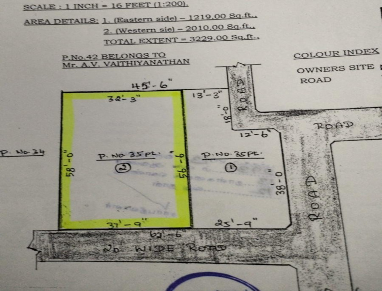  2010 Sq.ft. Residential Plot for Sale in Guduvancheri, Chennai