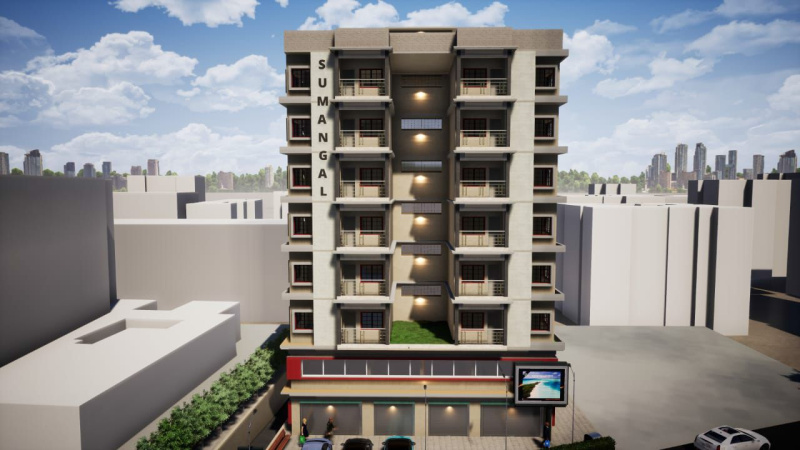 1 BHK Apartment 700 Sq.ft. for Sale in Tithal Road, Valsad