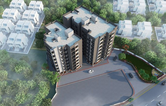 1 BHK Apartment 715 Sq.ft. for Sale in Haria Park, Vapi