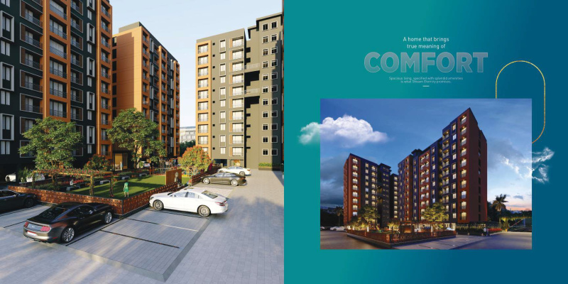 2 BHK Apartment 1160 Sq.ft. for Sale in Chala, Vapi