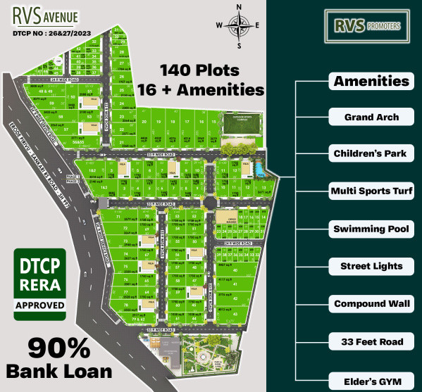  Residential Plot 497 Sq.ft. for Sale in Sankari, Salem