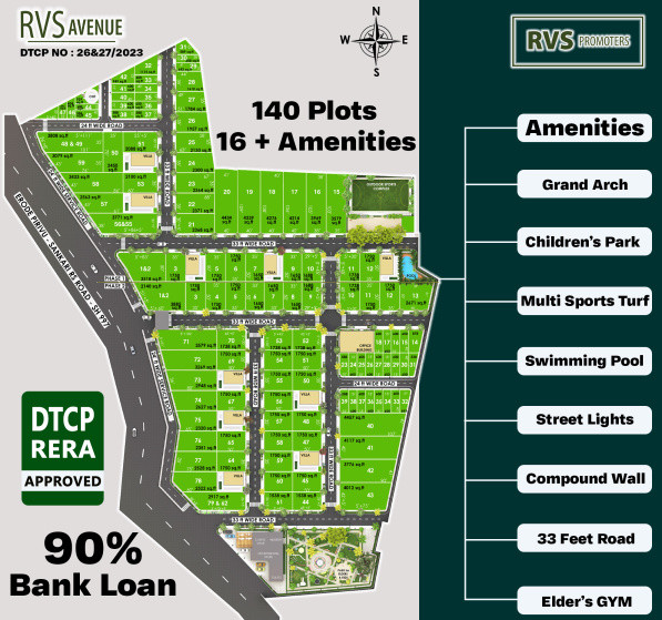  Residential Plot 497 Sq.ft. for Sale in Sankari, Salem