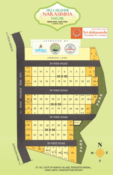  Residential Plot for Sale in Maddilapalem, Visakhapatnam